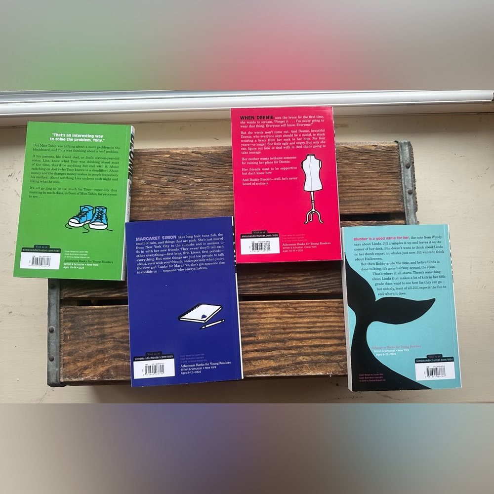 Judy Blume Books Lot 4 New Paperbacks Blubber /Deenie /Are You There/ Then Again - Picture 10 of 10